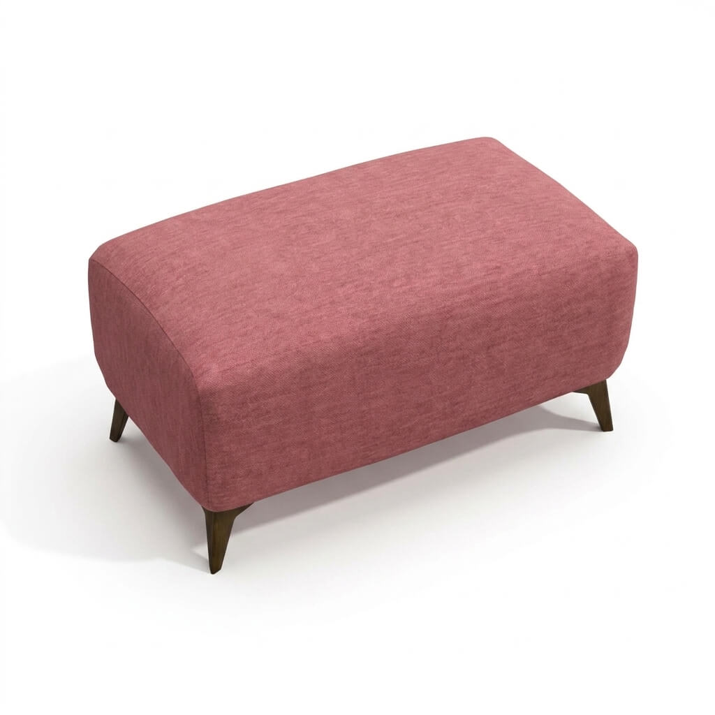 Axel Footstool Pink