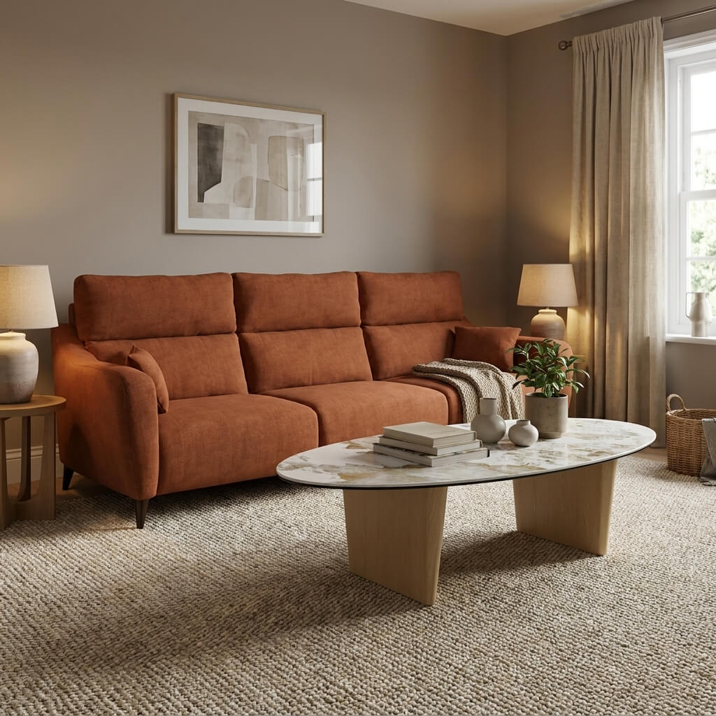 Axel XL Sofa Earthy Lifestyle