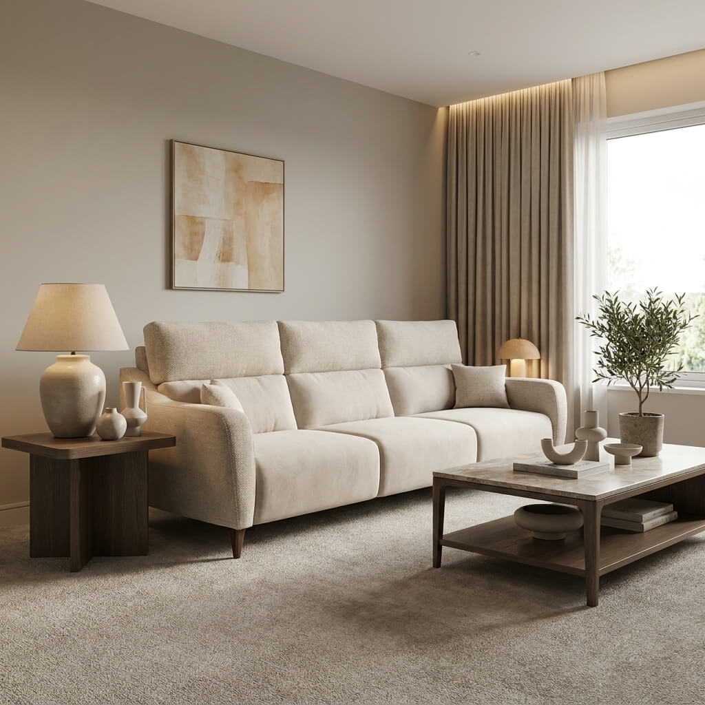 Axel XL Sofa Neutral lifestyle