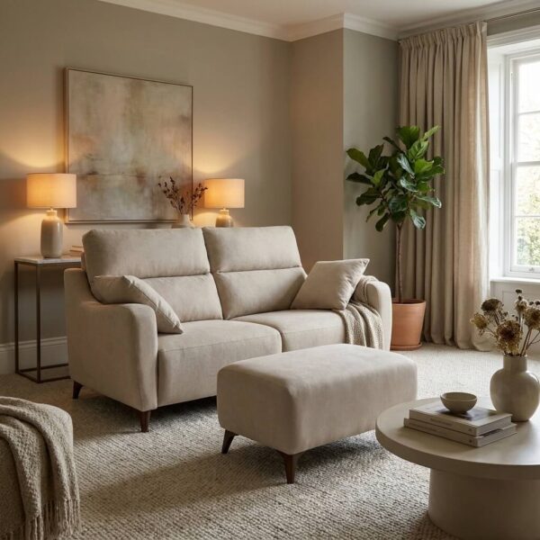 Axel footstool neutral lifestyle