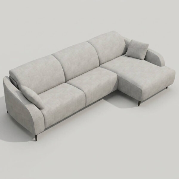 Babylon Chaise Sofa Neutral