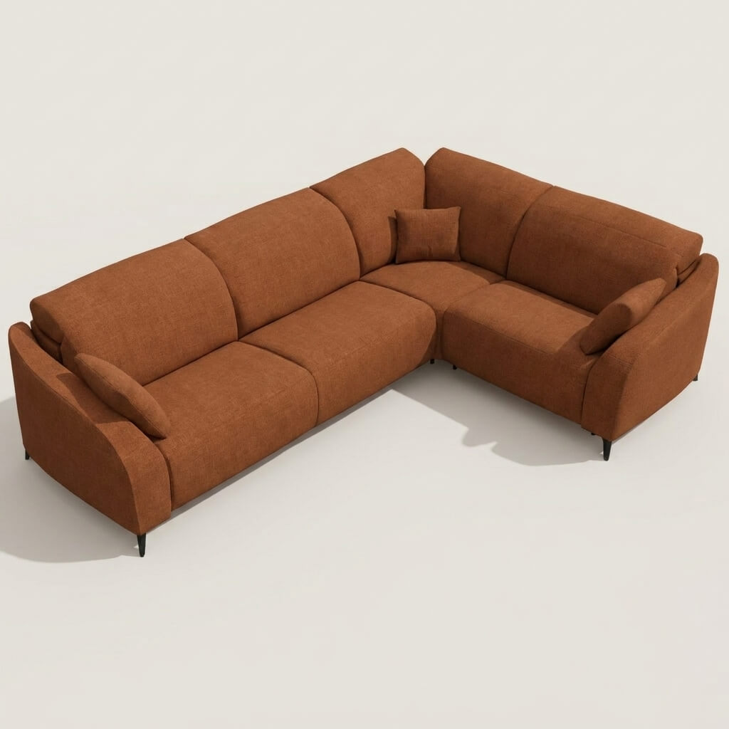 Babylon Corner Sofa Earthy