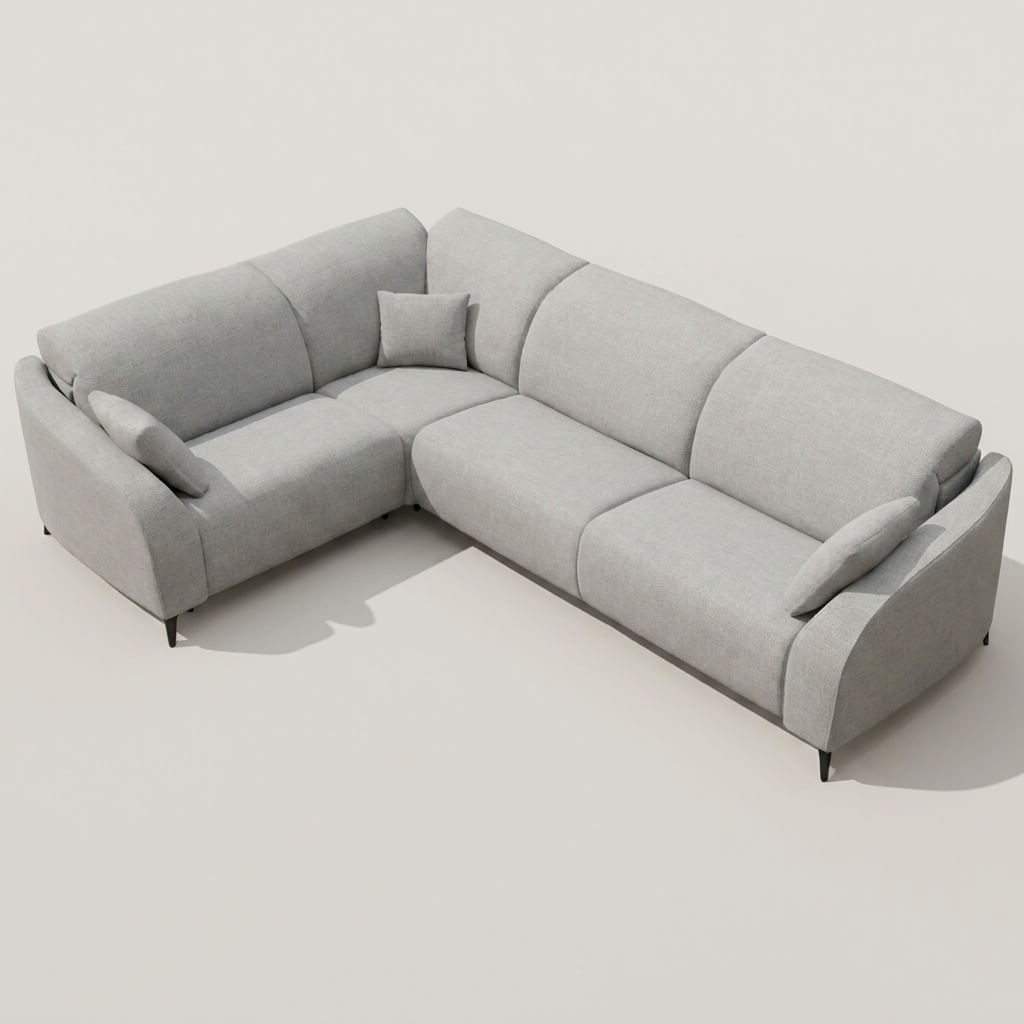 Babylon Corner Sofa Neutral RHF