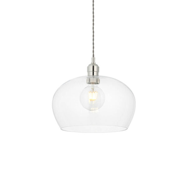Aurelia Bright Nickel Pendant