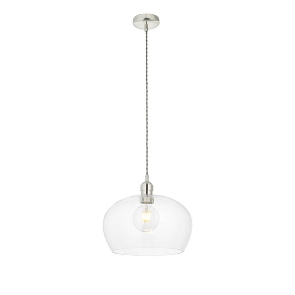 Aurelia Bright Nickel Pendant