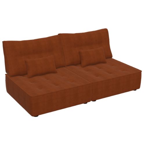 Arianne Love Sofa Earthy Tones