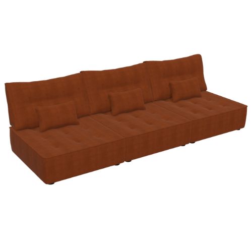 Arianne Love Sofa Earthy Tones