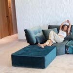 Arianne Love Square Footstool