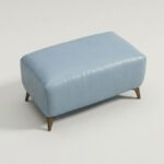 Axel Leather Footstool