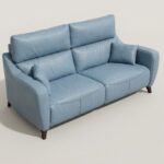 Axel Leather Sofa