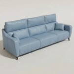 Axel Leather Sofa XL