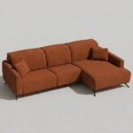Baltia Chaise Sofa RHF Earthy