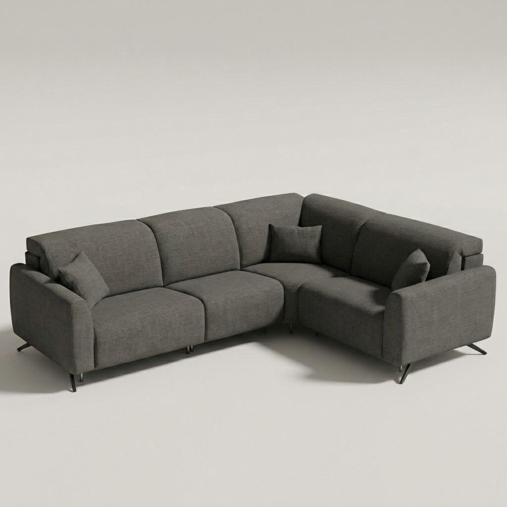 Baltia Corner Sofa LHF Dark Tones