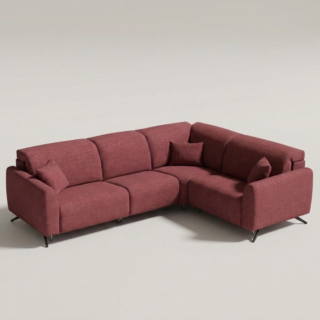 Baltia Corner Sofa LHF Pink