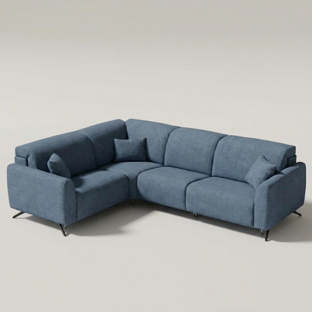 Baltia Corner Sofa RHF Blue