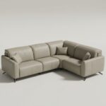 Baltia Leather Corner Sofa