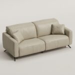 Baltia Leather Sofa