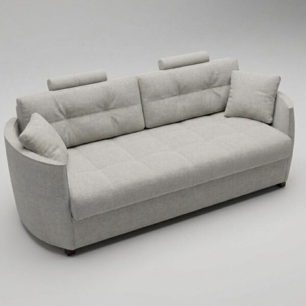 Bolero Curved Sofa Neutral