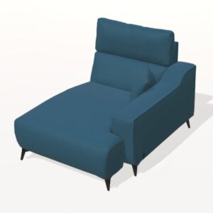 Axel Chaise Dune Arm Right