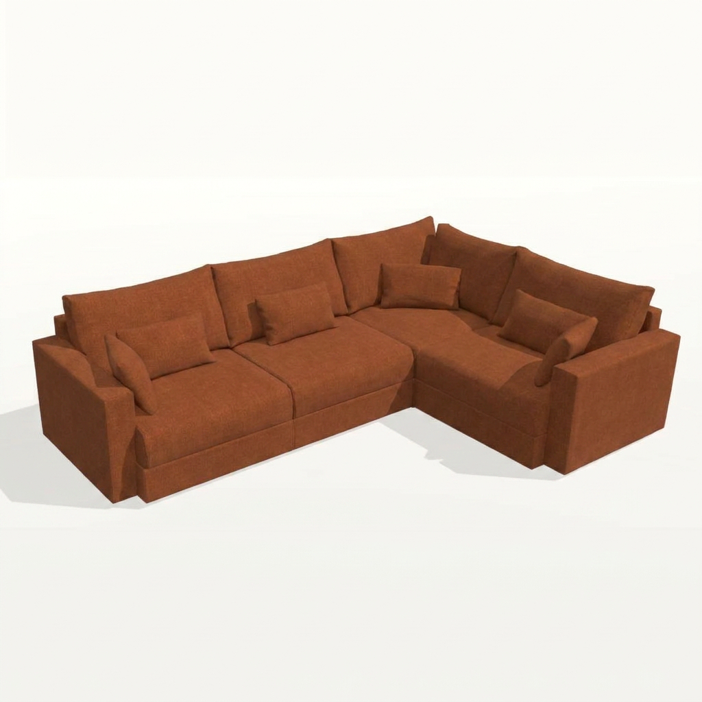 Hector Corner Sofa Earthy