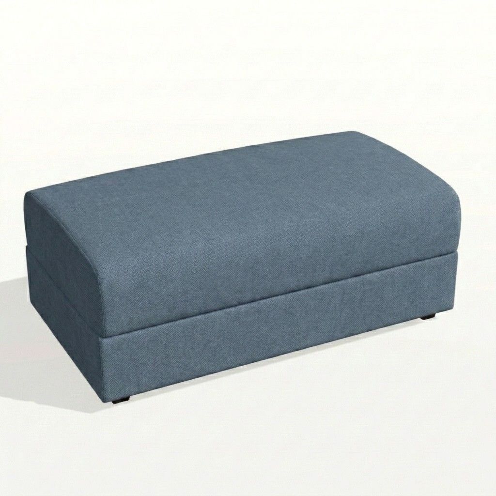 Hector Footstool Blue