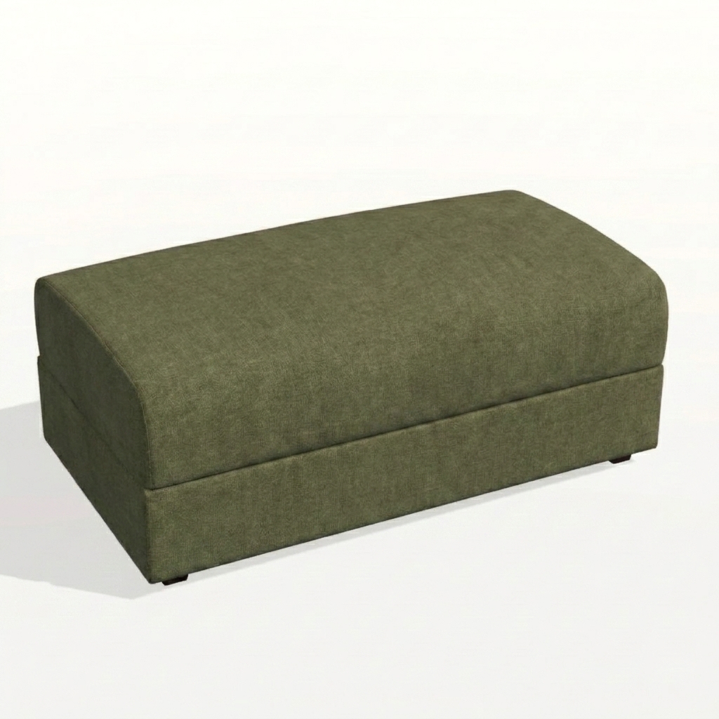 Hector Footstool Green