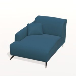 Baltia Chaise Sunset Arm Left