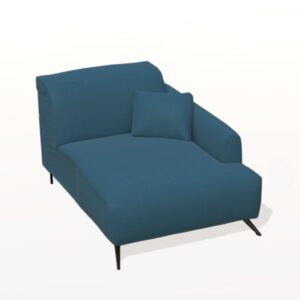 Baltia Chaise Sunset Arm Right