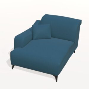 Baltia Chaise Wave Arm Left