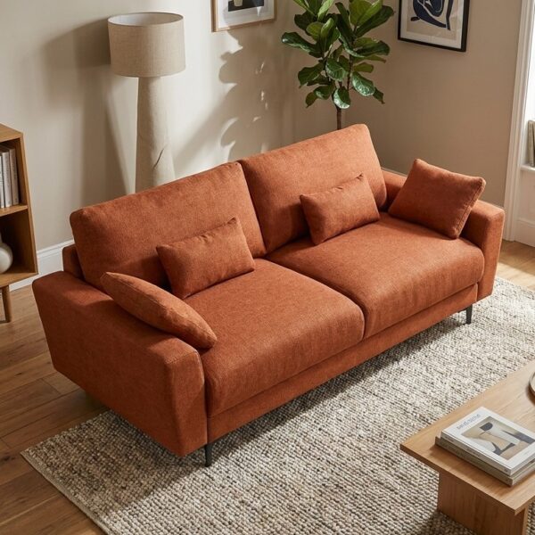 Scala Sofa Earthy Tones Room