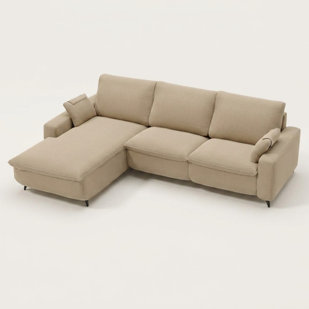 Selene Chaise Sofa Neutral LHF