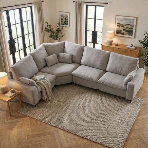 Selene Corner Sofa Neutral