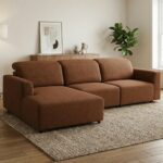 Natalie Chaise Rust Room Set